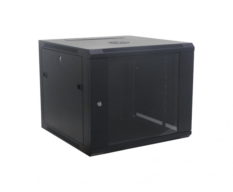 Gabinete Rack Pared 9U Negro 60cm Clickbox