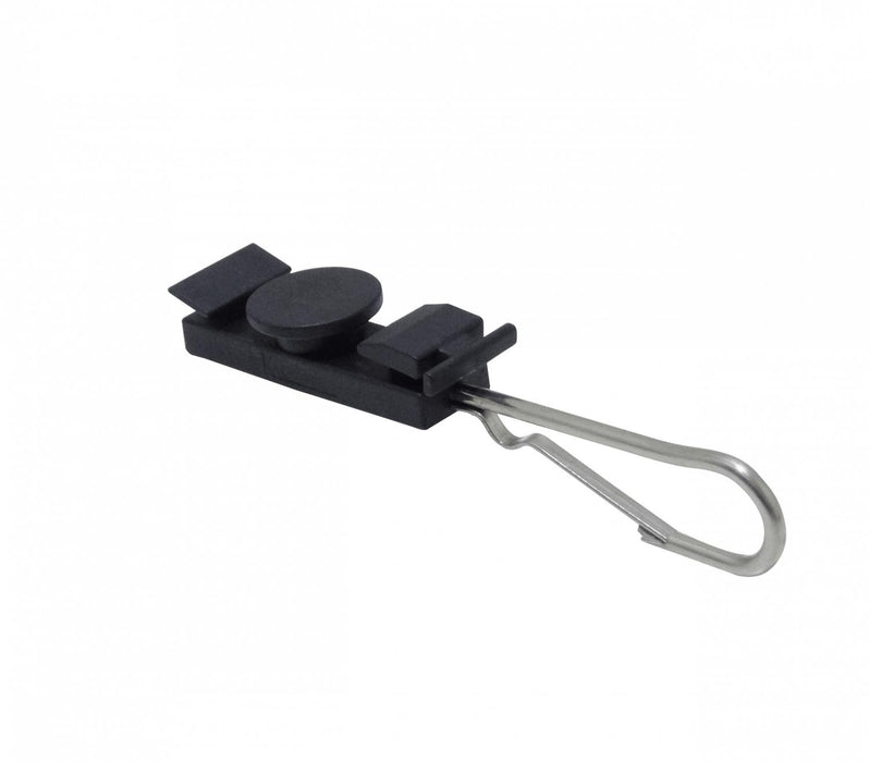 Gancho metálico para sujeción de cable de fibra Clickbox