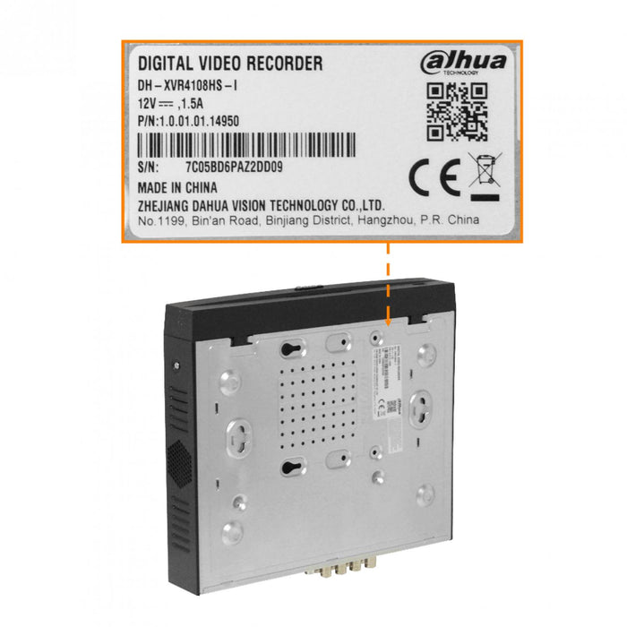 Grabador de Video en Red (NVR) de 8 Clickbox