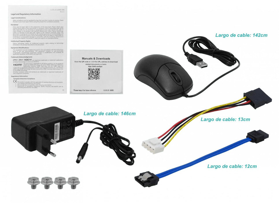 Grabadora de Video en Red DAHUA Penta 8-BNC 5-IP Clickbox
