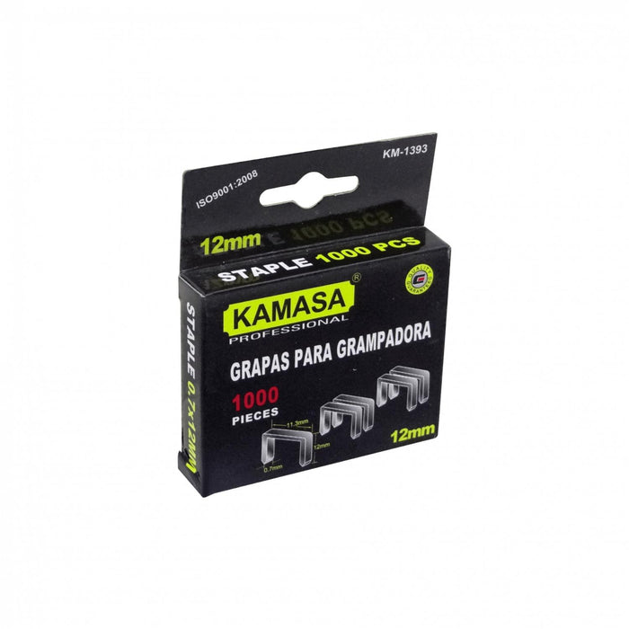 Grapas rectangulares de 12 mm para uso Clickbox