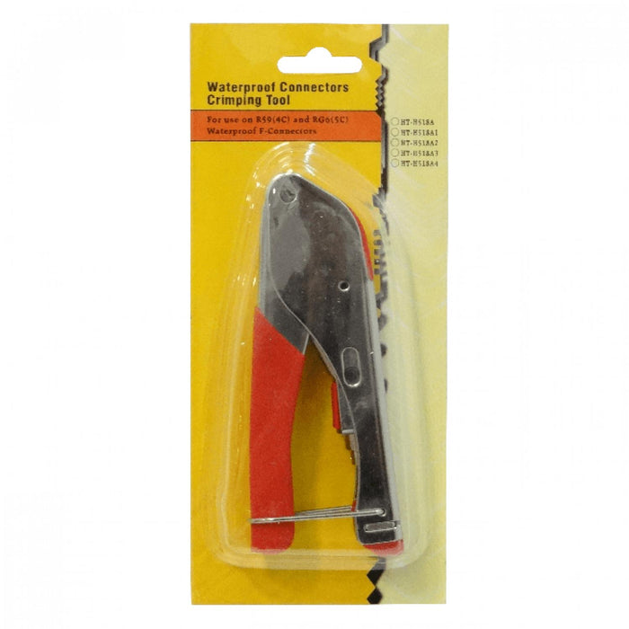 Herramienta de compresión coaxial RG59 RG6 de Clickbox