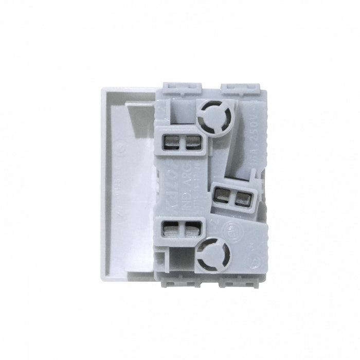 Interruptor manual KALOP Blanco Teclon/2 3pin Clickbox