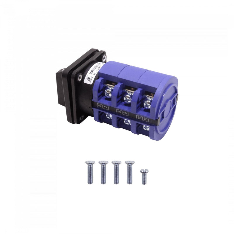 Interruptor trifásico 63A 660V 3 posiciones Clickbox