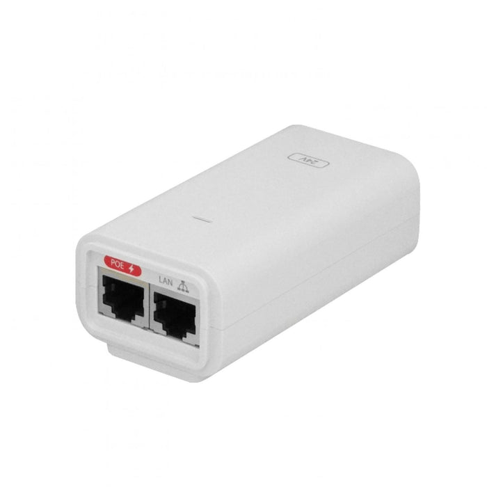 Inyector PoE UBIQUITI 24VDC 12W con ESD Clickbox