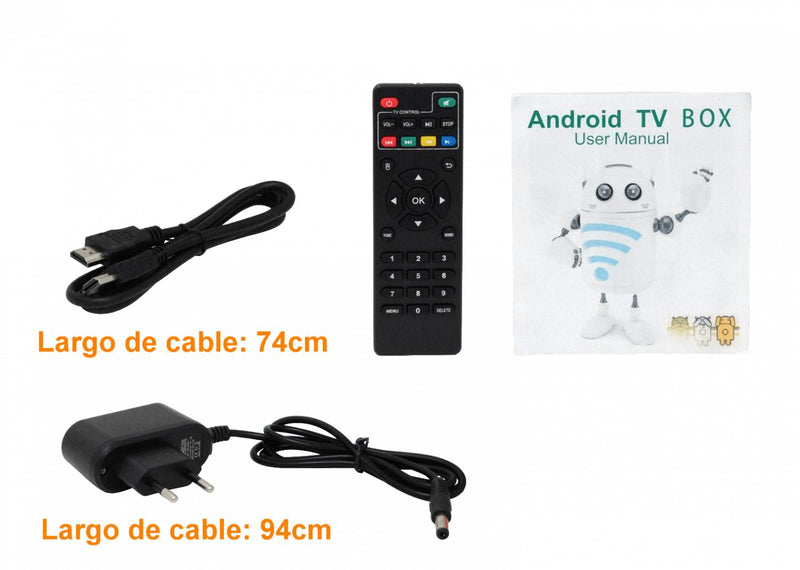 IPTV Android 2/16GB ROCKCHIP-3328 LAN USB HDMI Clickbox