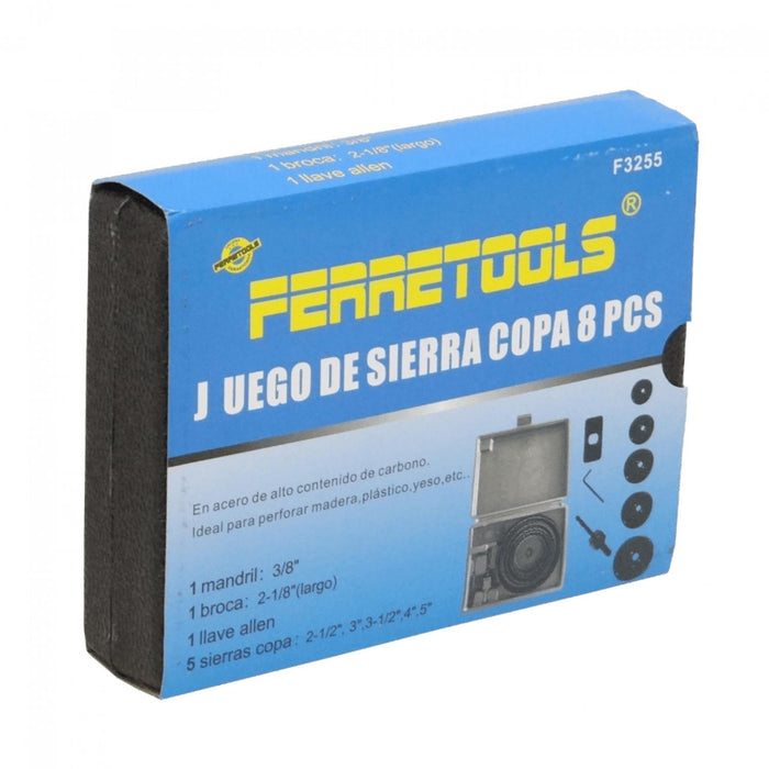 Juego de Sierras Copas Madera 5un Clickbox