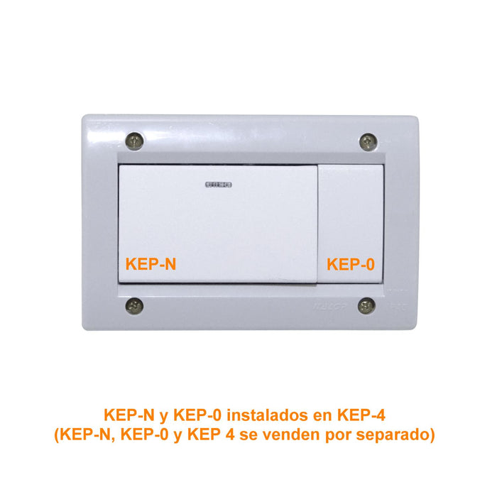 KALOP Blanco Módulo Ciego KL40570 KEP-A Clickbox