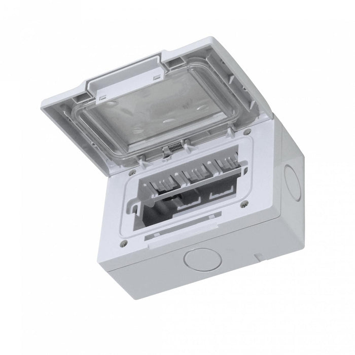 KALOP c/Tapa 3-Mod IP55 Caja Gris Clickbox