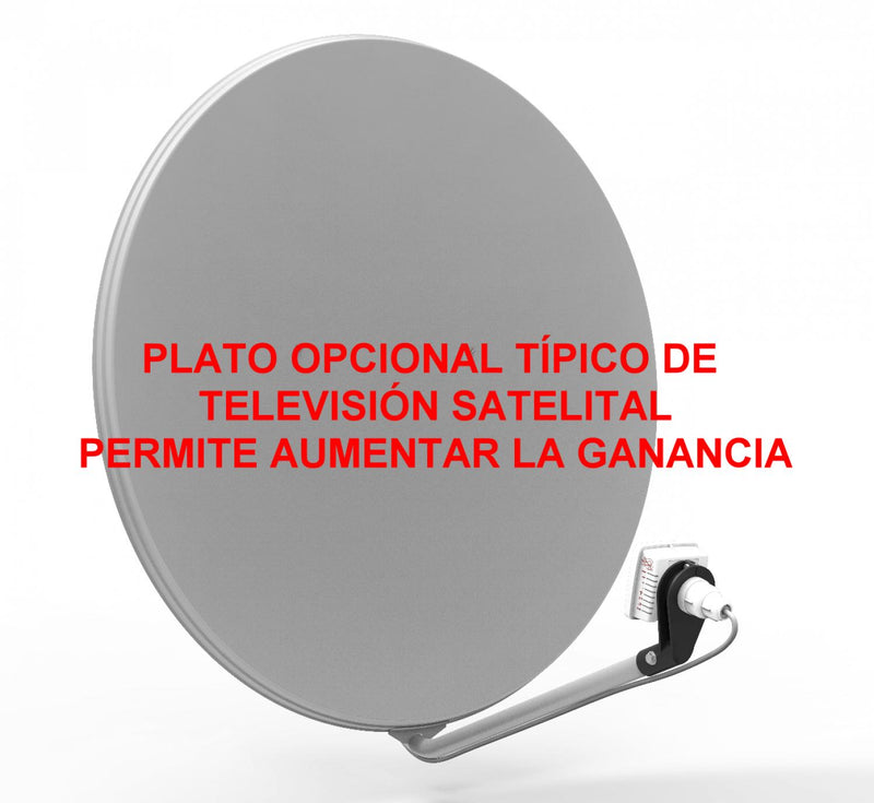 Kit de Antena LTE CAT6 MikroTik 8dBi 300/50Mbps Clickbox