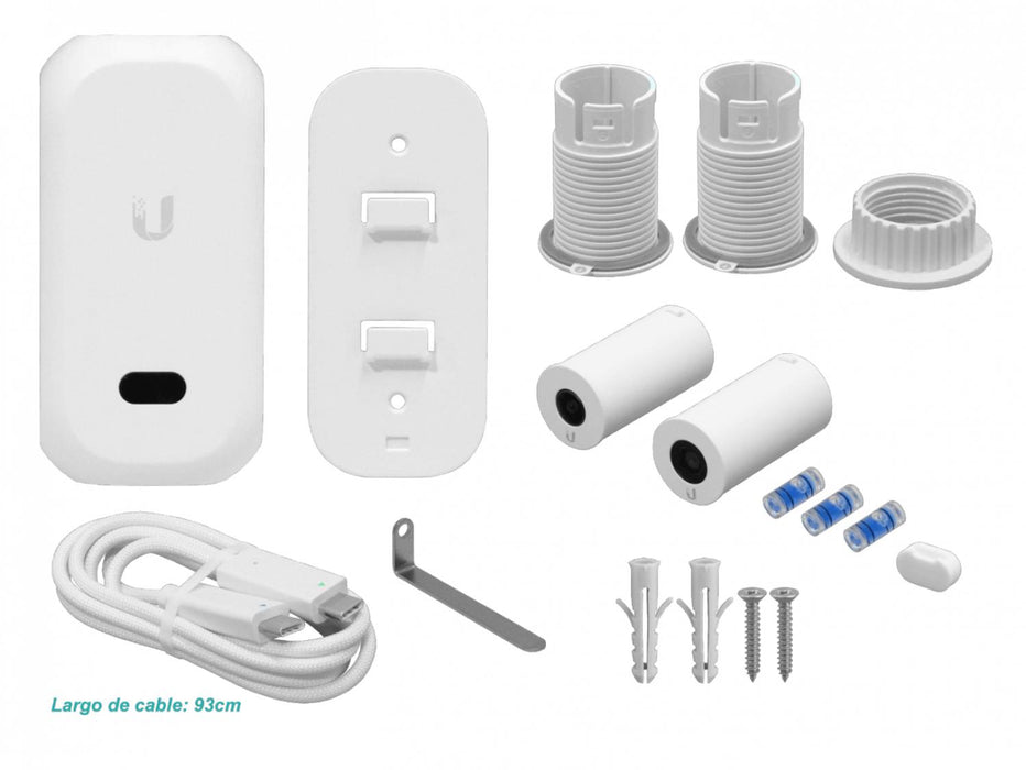 Kit de Cámaras UBIQUITI 3264x2448 + 2560x2560 + Clickbox