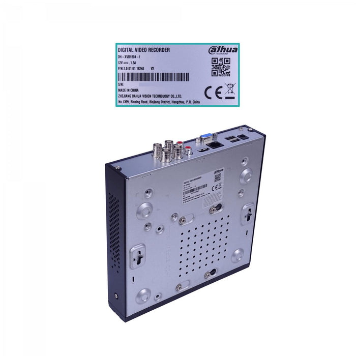 Kit de Seguridad DAHUA con XVR y 4 Cámaras Bullet Clickbox