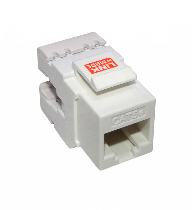 LINKMADE 180Âş Blanco Cat5E U/UTP Punchable Clickbox