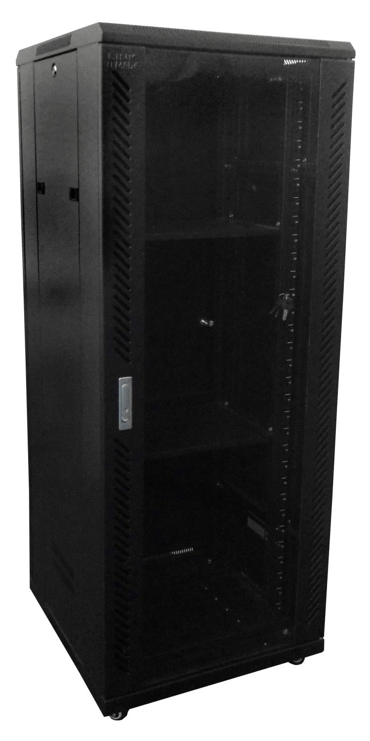 LINKMADE Rack Vidrio Piso 32U/140cm 600mm Clickbox