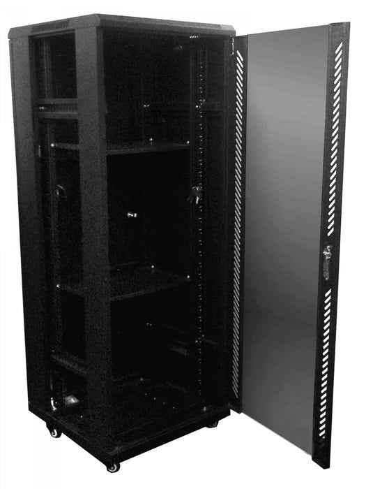 LINKMADE Rack Vidrio Piso 32U/140cm 600mm Clickbox
