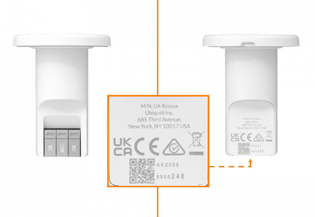 Llaves de Emergencia Unifi-Access NA/NC 2 Clickbox