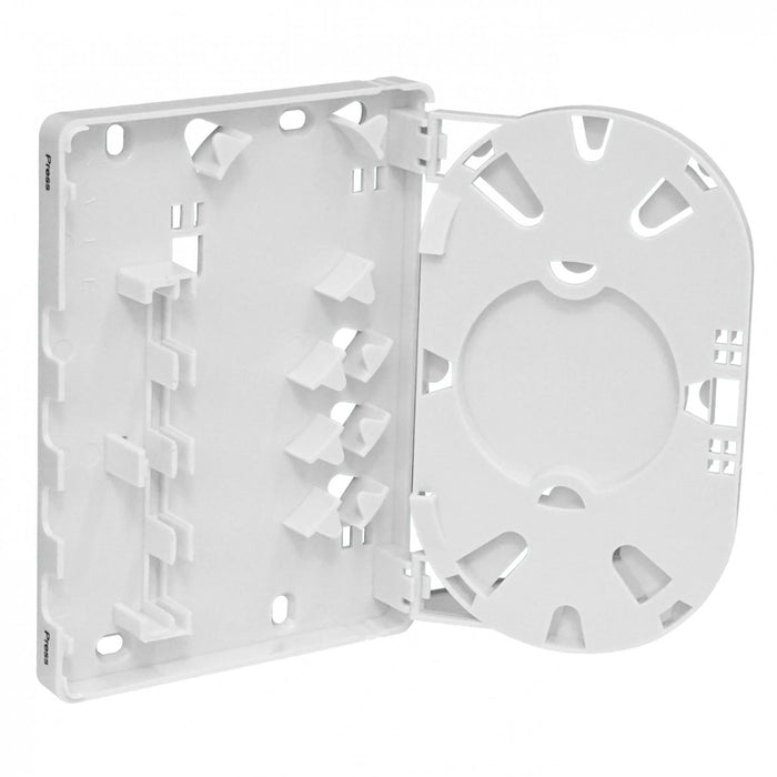 Manguito rectangular para caja blanca Clickbox