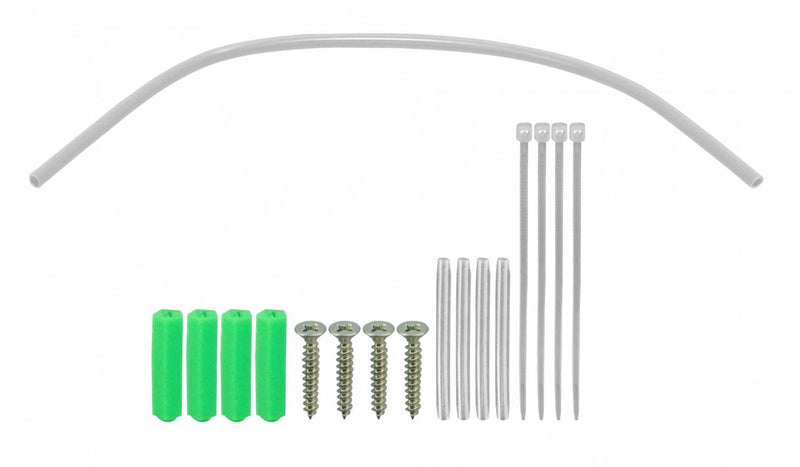 Manguito rectangular para caja blanca Clickbox