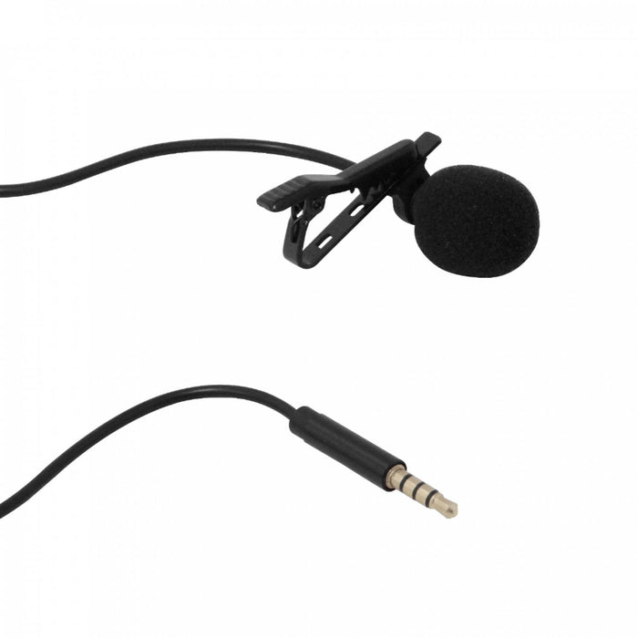 Micrófono con pinza para camisa de 3,5mm Clickbox