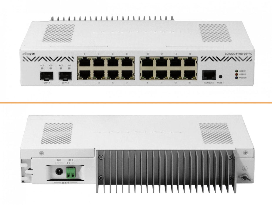 MIKROTIK Routerboard CCR2004-16G-2S+PC Clickbox