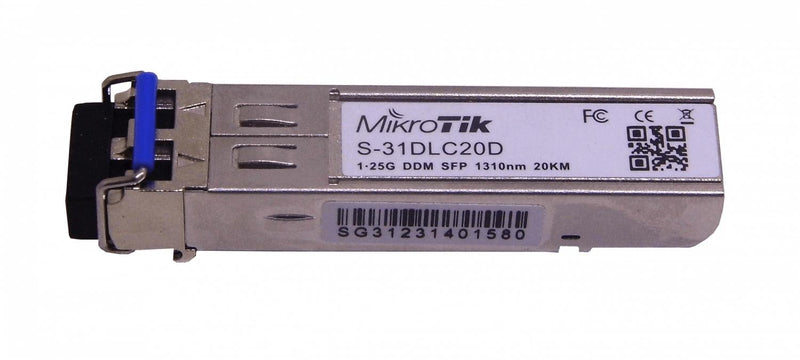 Módulo SFP 1,25Gbps Monomodo 20Km LC Clickbox