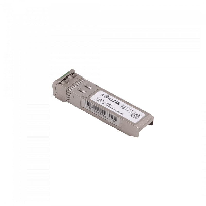 Módulo SFP Mikrotik 1,25G 2-LC 80km DDM SM Clickbox