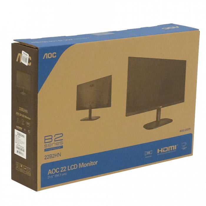 Monitor AOC 21,5" Full HD 75Hz HDMI/VGA VA Clickbox