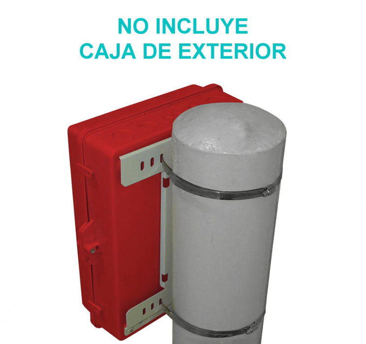 Montaje en poste para cajas NP141105xx Clickbox