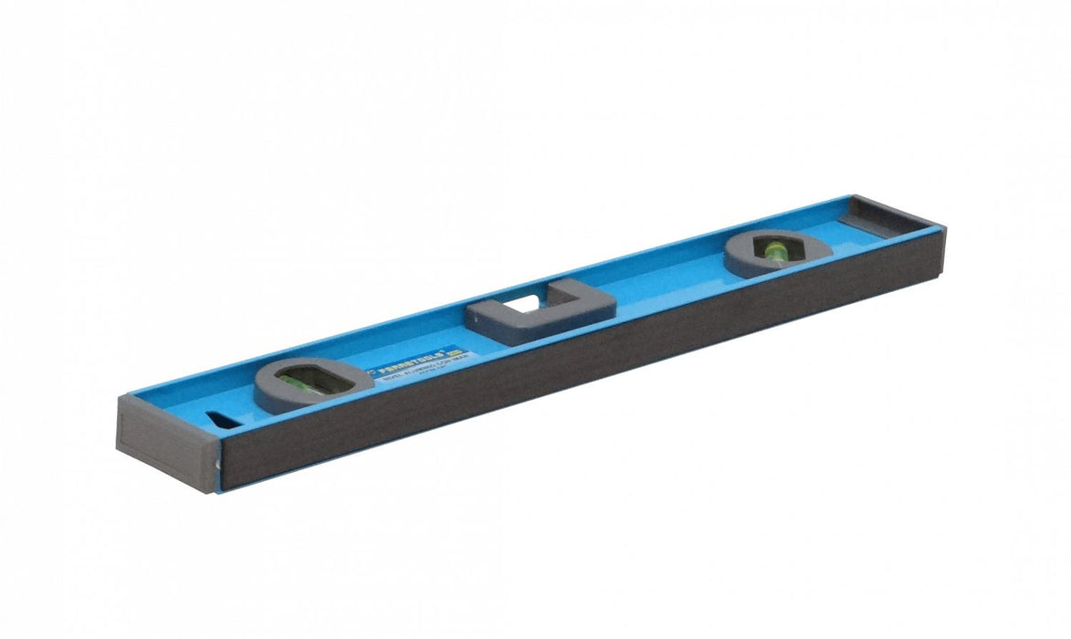 Nivelador magnético 16 pulgadas con 3 burbujas y Clickbox