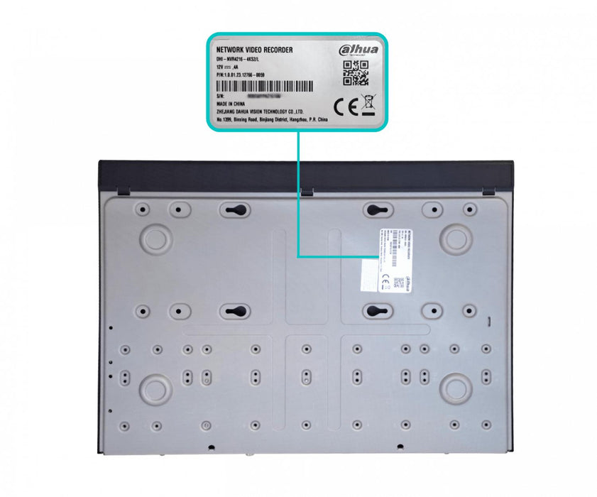 NVR DAHUA 16 Canales 4K H.265 HDMI VGA 2xUSB Clickbox