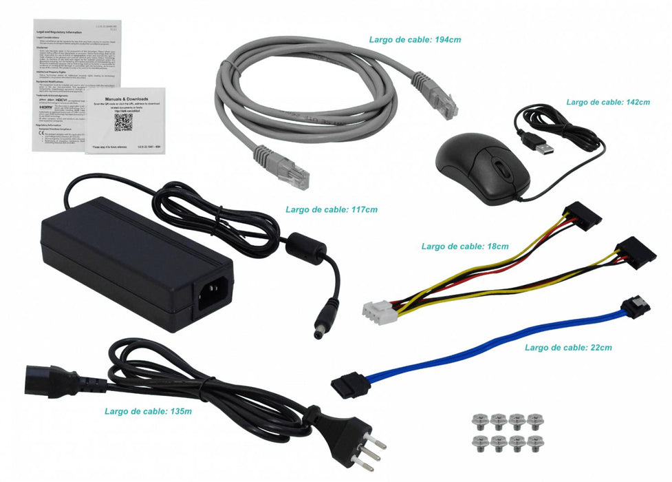 NVR DAHUA 32-IP Lite 8mp-4K HDMI VGA RCA USB Clickbox