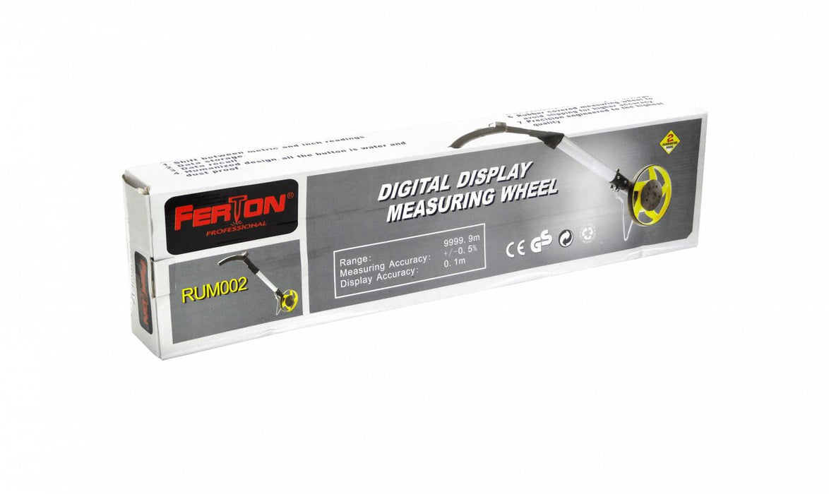 Odómetro digital portátil con rueda de 158mm y Clickbox