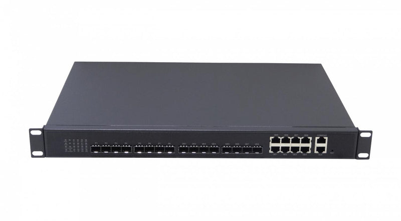 OLT EPON 8 Puertos SFP 1U-Rack RJ45-RS232 Clickbox