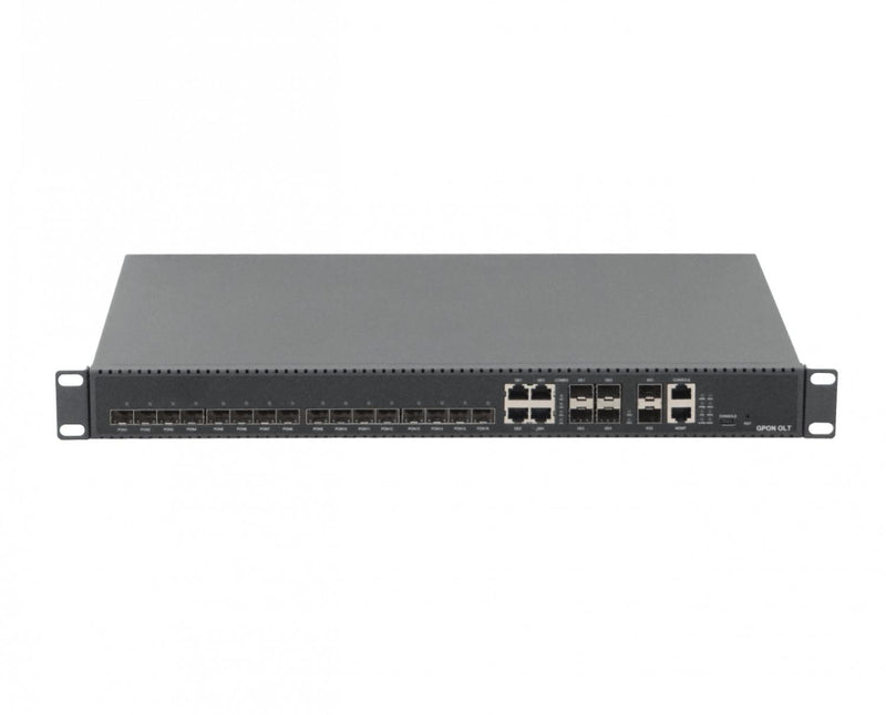 OLT GPON WOLCK 16-Puertos SFP+10G 4-SFP-Combo Clickbox