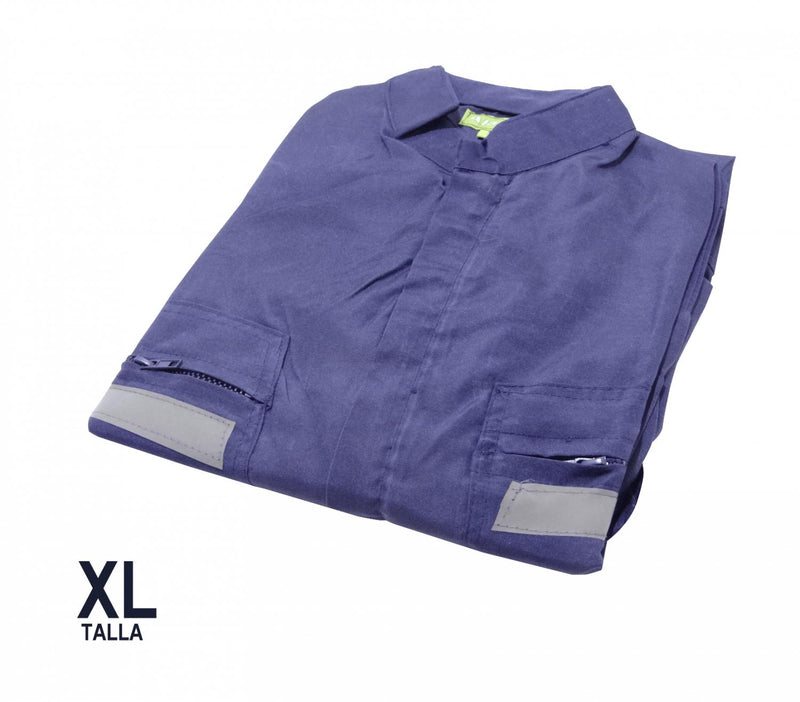 Overol Azul XL con Cintas Reflectantes Clickbox