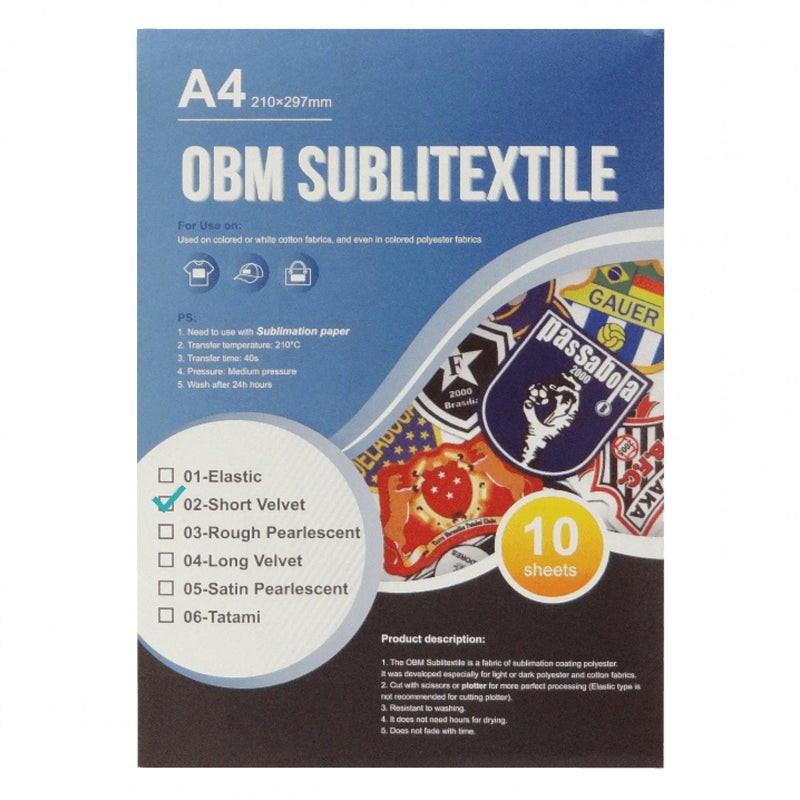 Papel Terciopelo para Estampado en Tela Clickbox