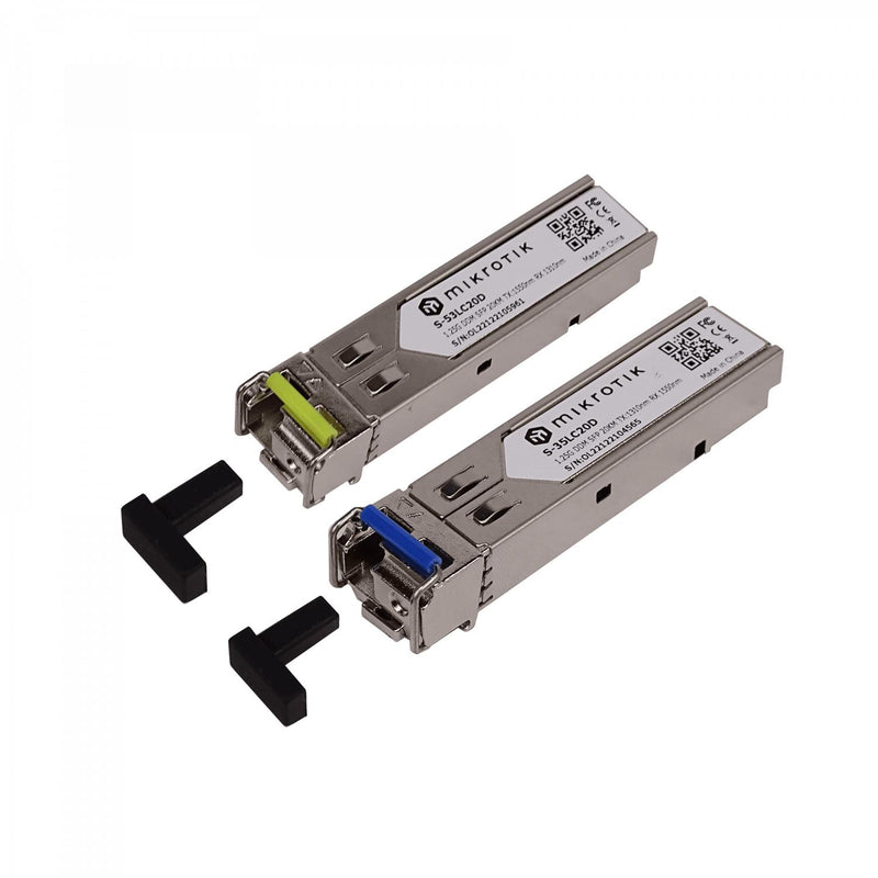 Pareja SFP WDM Bidireccional 1,25Gbps 20km Clickbox