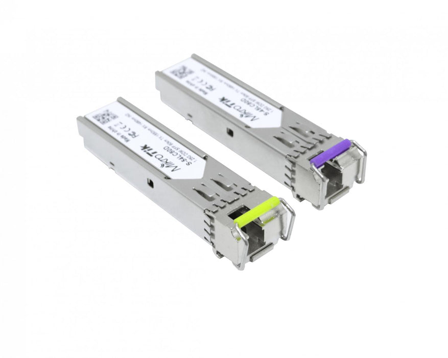 Pareja SFP WDM Bidireccional 1,25Gbps LC Clickbox