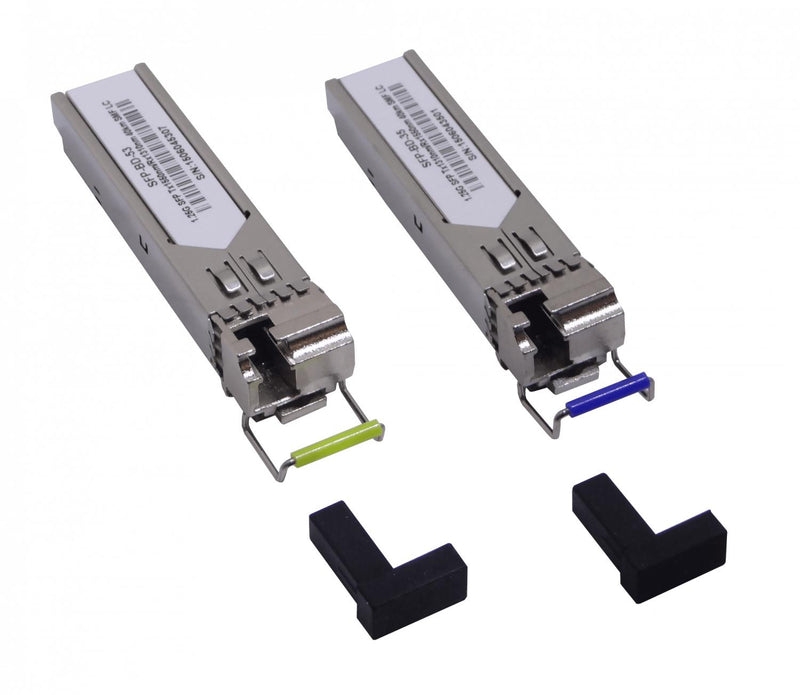 Pareja SFP WDM Bidireccional 1550nm/1310nm Clickbox