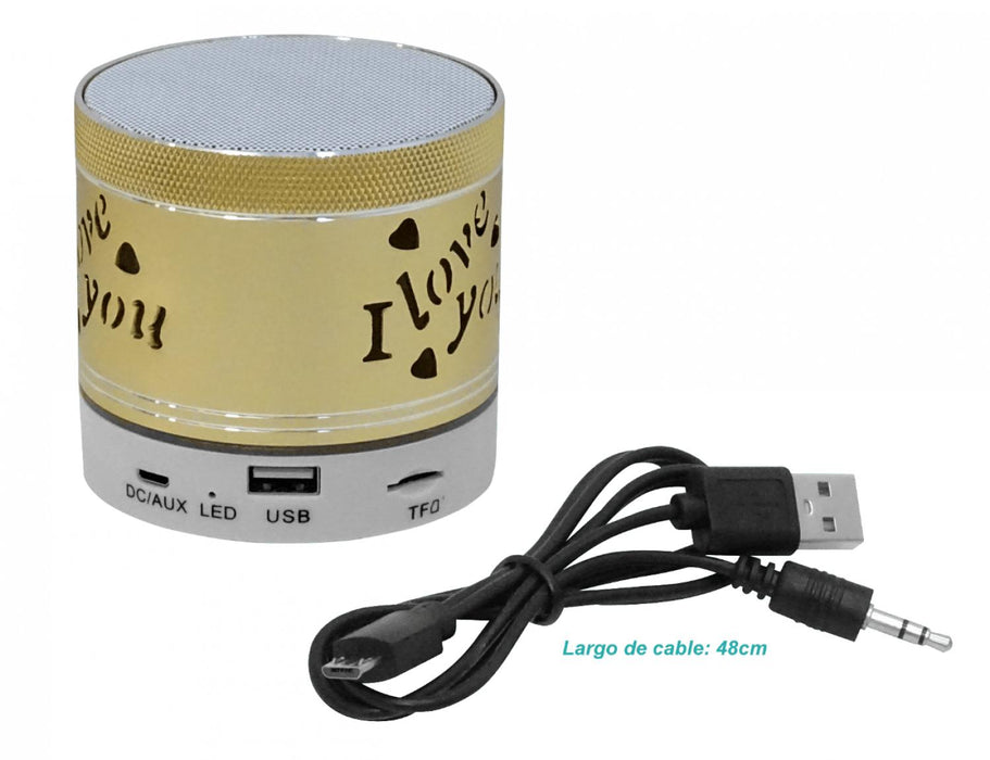 Parlante Bluetooth recargable con múltiples Clickbox