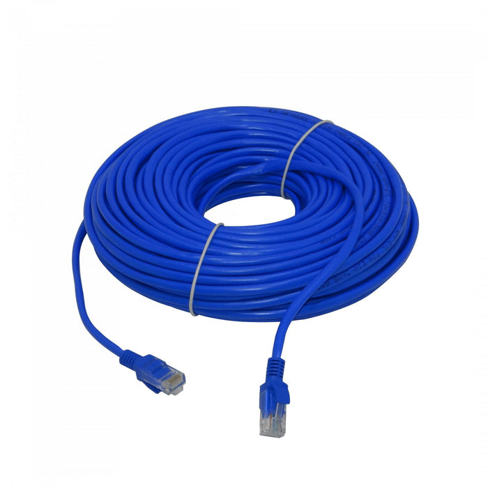 Patchcord Azul CAT5E UTP CCA 30mt RJ45 Clickbox