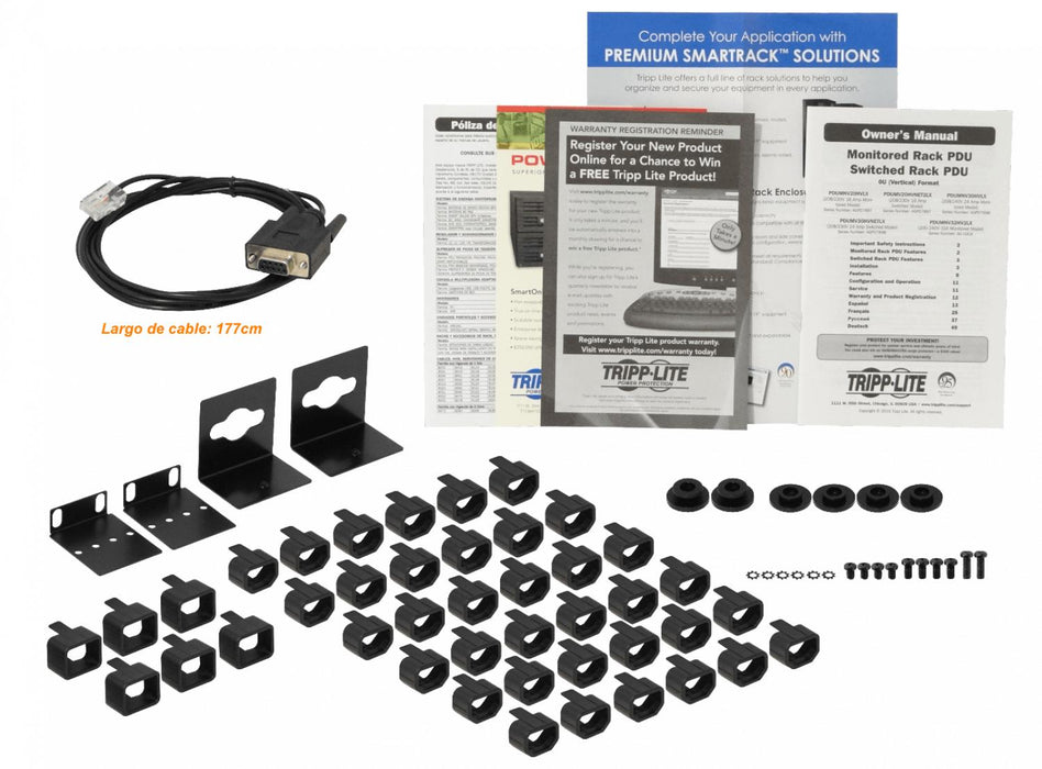 PDU vertical TRIPPLITE con 36 tomas C13 y 6 tomas Clickbox