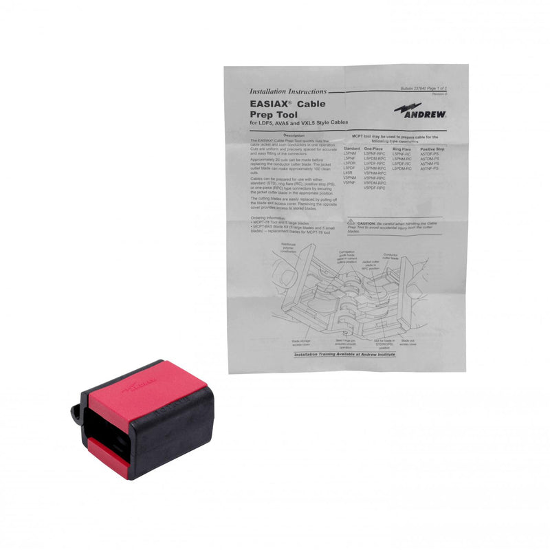 Pelacables coaxiales para cable de fibra Clickbox