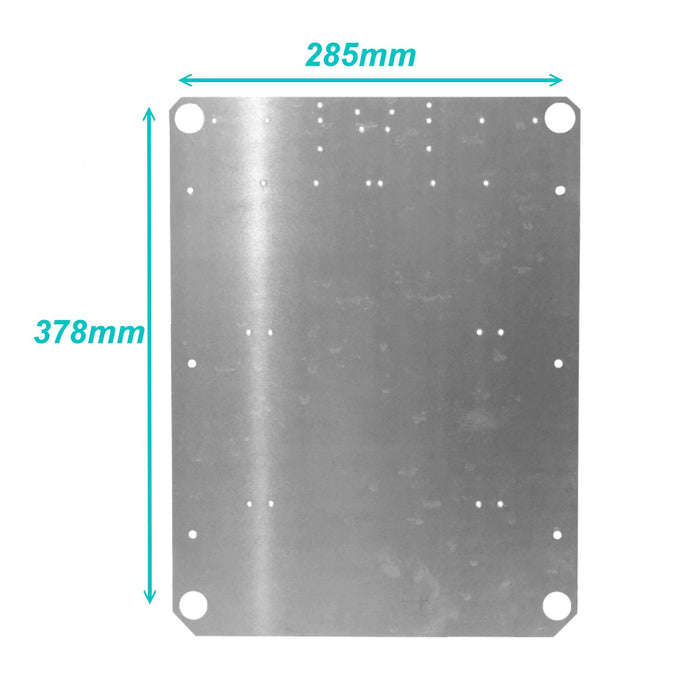 Placa Aluminio 2mm para Caja NP1714 Clickbox