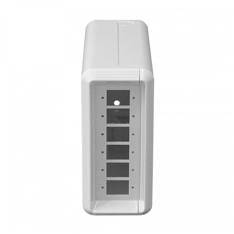 Placa DIN 6 para Riel-DIN con 2 Placas Clickbox