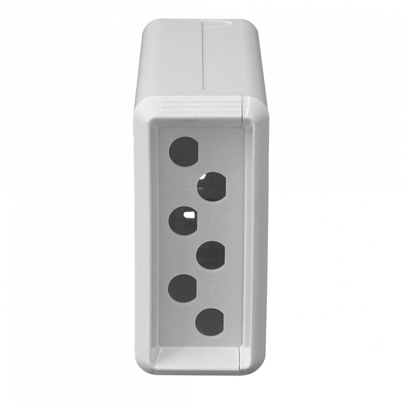 Placa DIN 6 para Riel-DIN con 2 Placas Clickbox