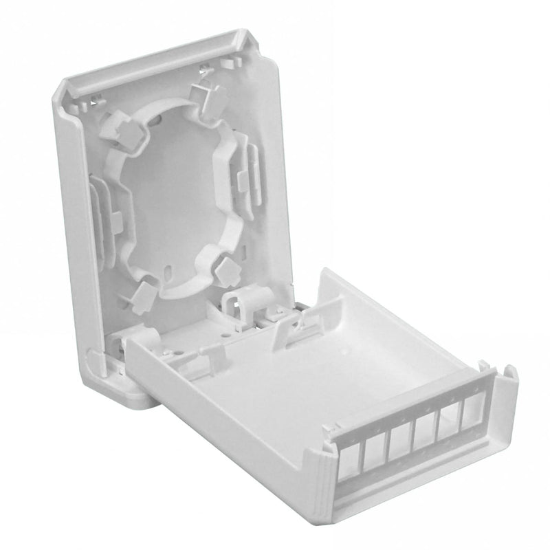 Placa DIN 6 para Riel-DIN con 2 Placas Clickbox