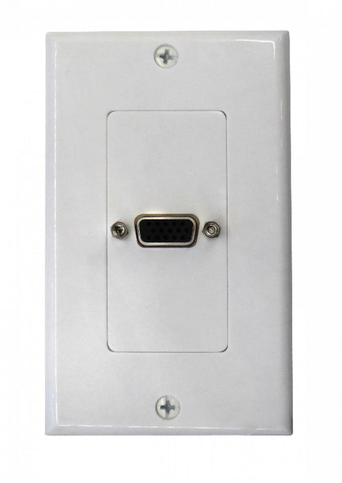 Placa Frontal VGA Blanco Clickbox