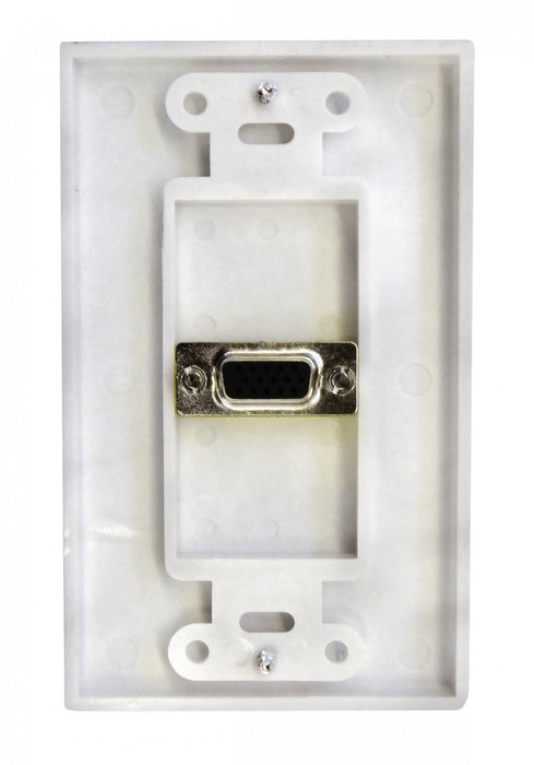 Placa Frontal VGA Blanco Clickbox