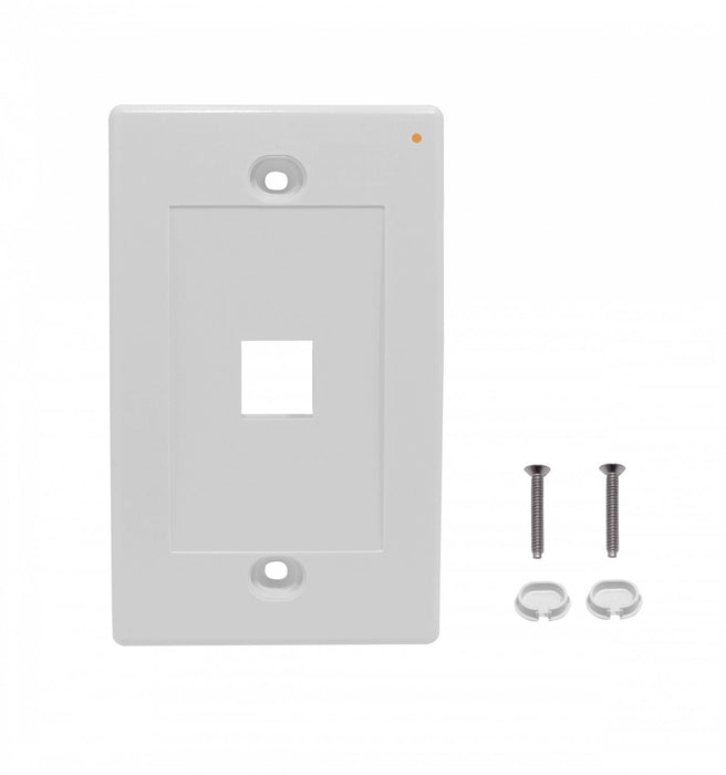 Placa Vertical LINKMADE Blanco 1-Keystone Clickbox